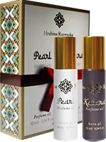Perfumy arabskie w olejku Pearl 10 ml + Katara 10 ml
